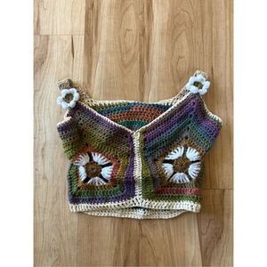 Crocheted top